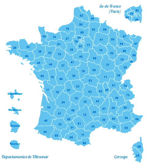 Departamentos de Francia